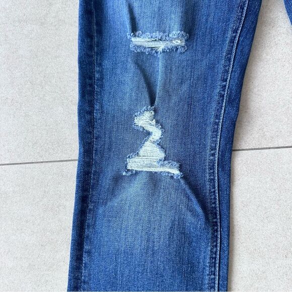 MOTHER The Dazzler Mid Rise Ankle Straight Jeans in Weekend Warrior size 27 - Picture 11 of 14